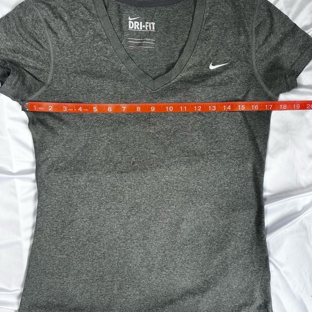 Nike Women's Gray Dri-FIT Tee - Picture 8 of 9